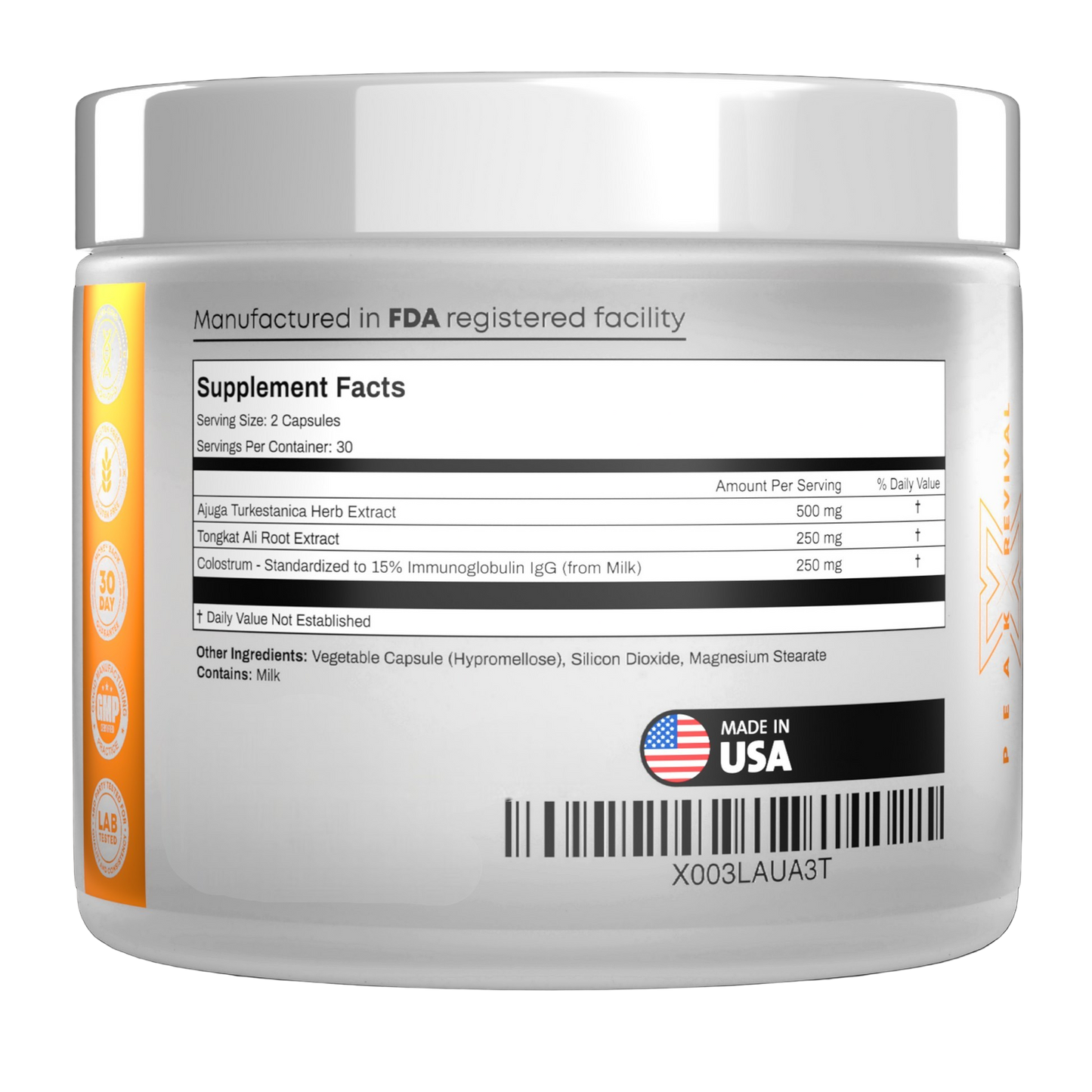 Turkesterone & Tongkat Ali Supplement 1000mg