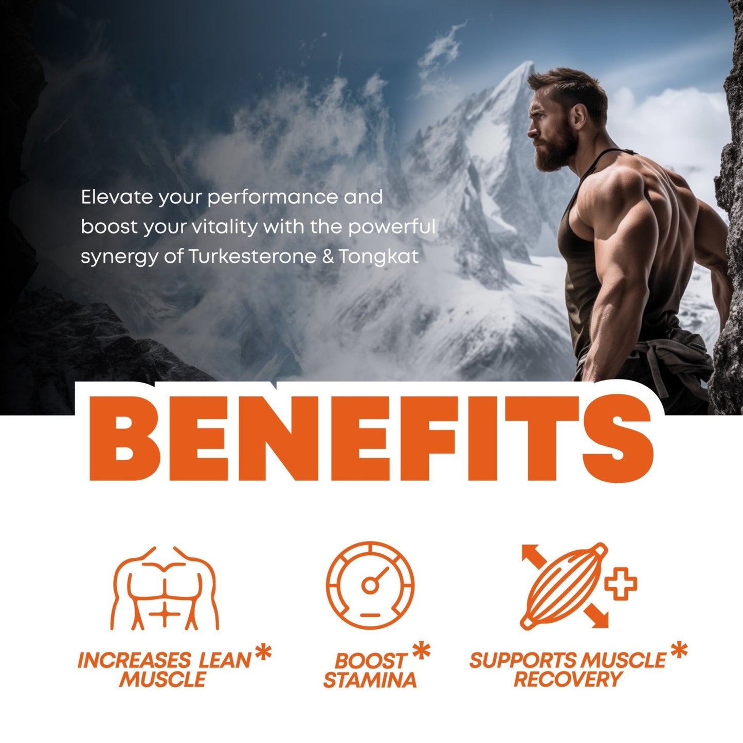 Turkesterone & Tongkat Ali Supplement 1000mg