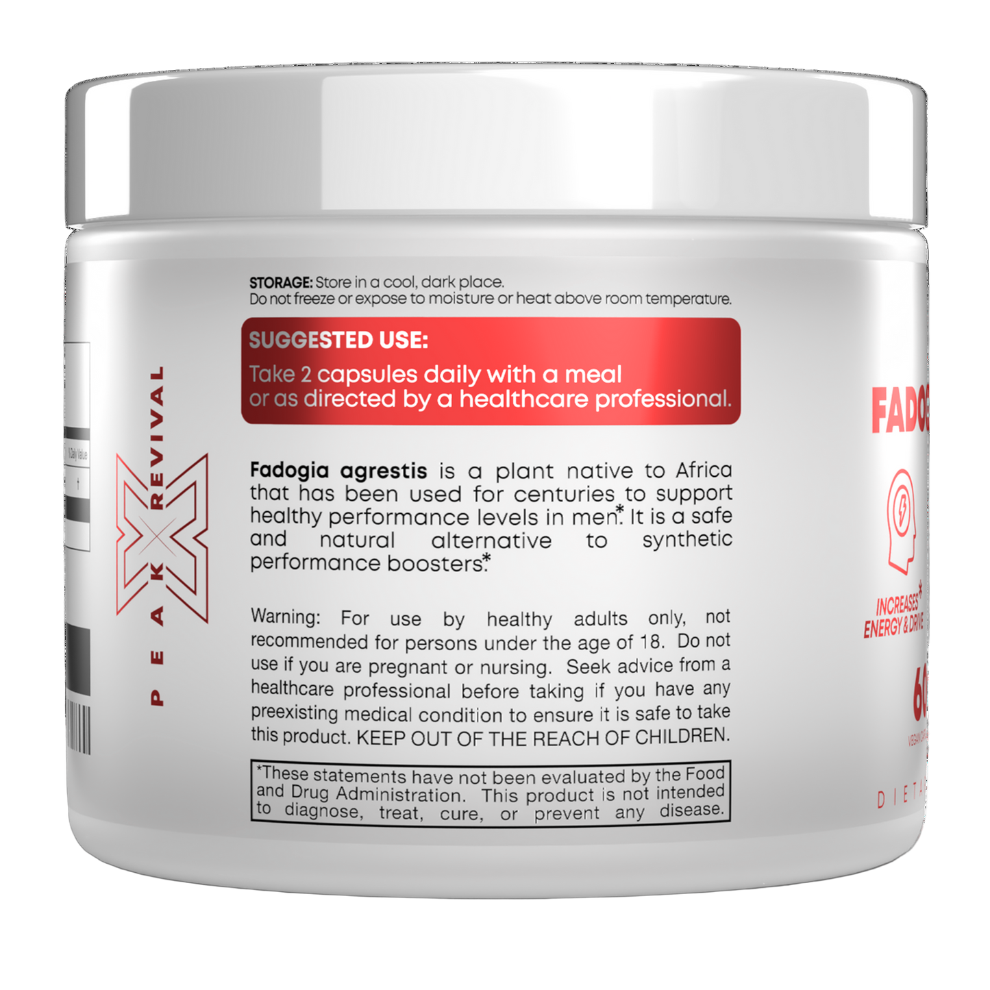 Fadogia Agrestis Supplement 1000mg