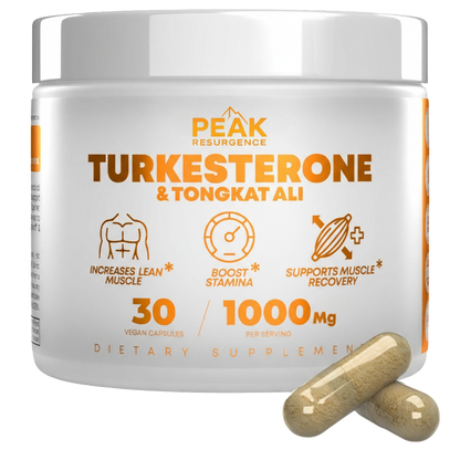 Turkesterone & Tongkat Ali Supplement 1000mg