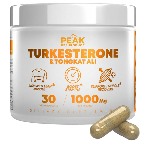 Turkesterone & Tongkat Ali Supplement 1000mg