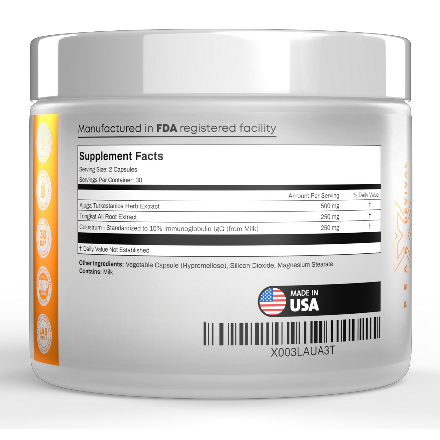 Turkesterone & Tongkat Ali Supplement 1000mg