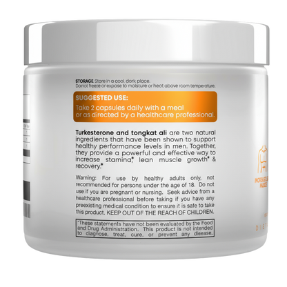 Turkesterone & Tongkat Ali Supplement 1000mg