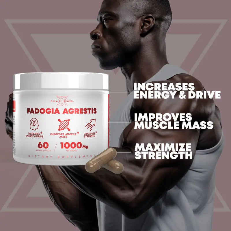Alpha Muscle Stack – 2000mg Total Strength Formula | Turkesterone + Tongkat Ali + Fadogia Agrestis