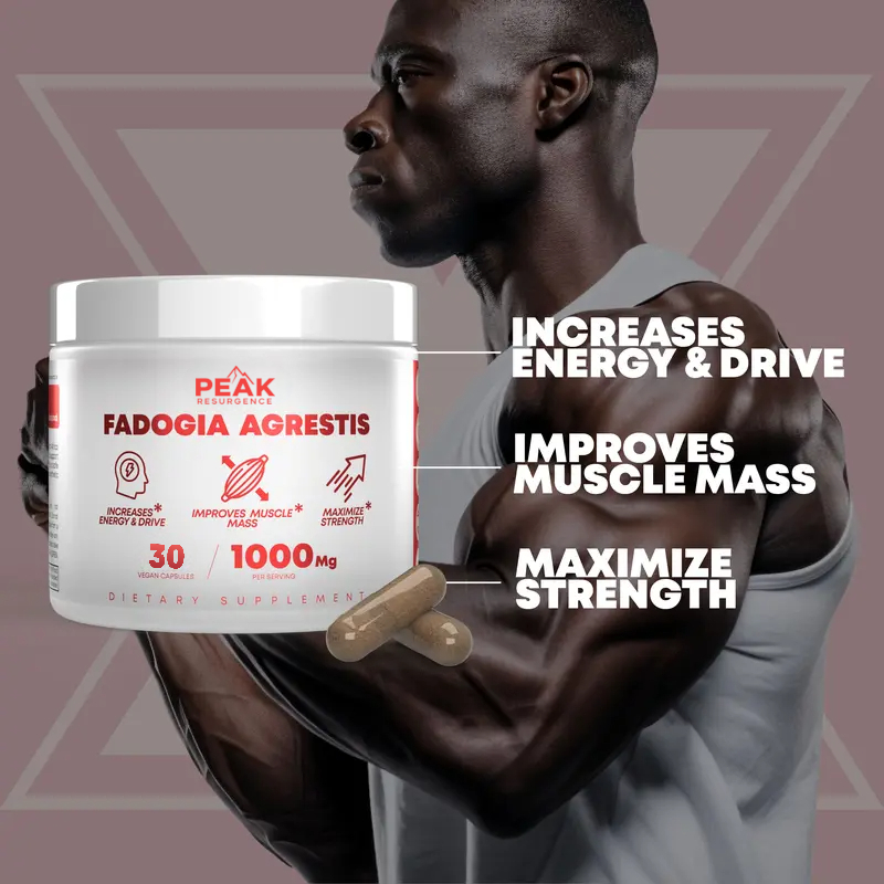 Alpha Muscle Stack – 2000mg Total Strength Formula | Turkesterone + Tongkat Ali + Fadogia Agrestis